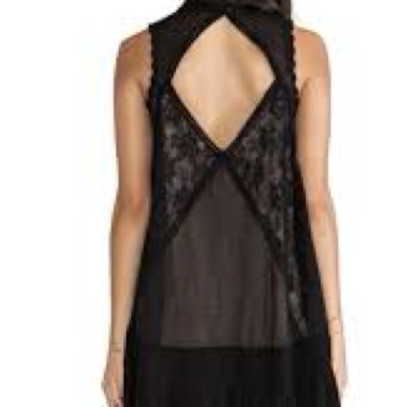 Free People Black lace dress - Picture 3 of 5